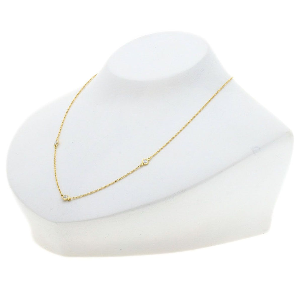Tiffany & Co by the Yard Diamond Necklace 18k Yellow Gold — view 6