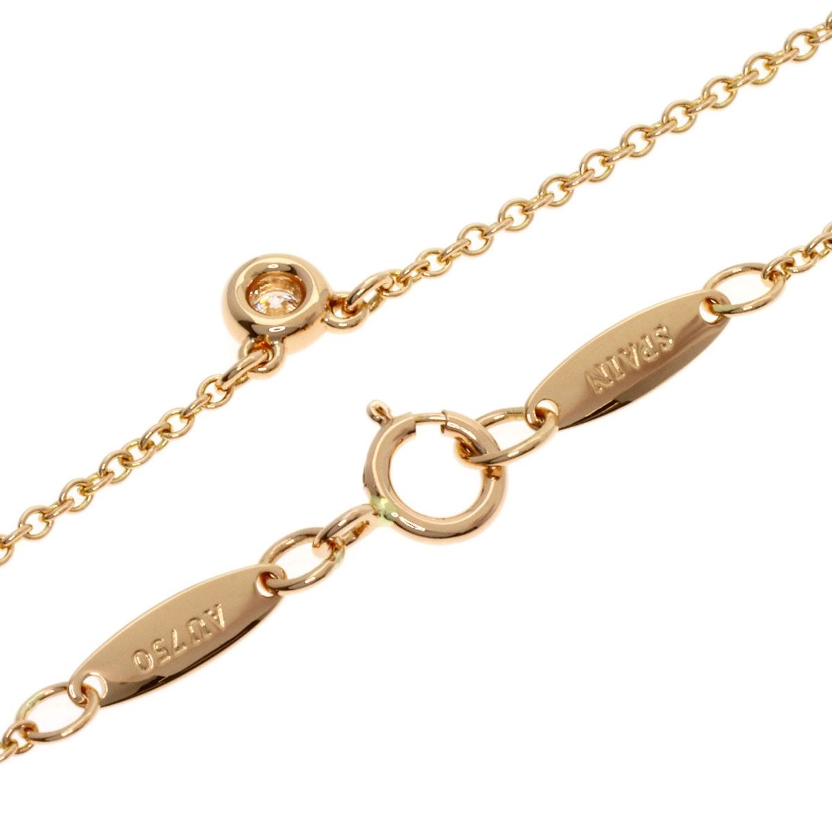 Tiffany & Co by the Yard Diamond Necklace 18k Pink Gold — view 2