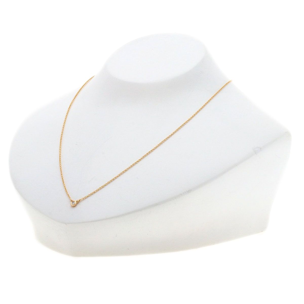 Tiffany & Co by the Yard Diamond Necklace 18k Pink Gold — view 4