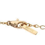 Celine Heart Motif Diamond Necklace 18k Pink Gold — view 3