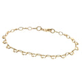 Gucci Logo Bracelet 18k Yellow Gold