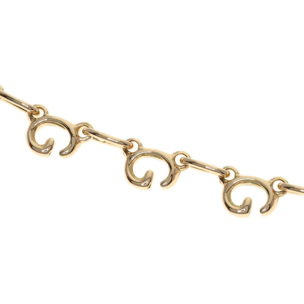 Gucci Logo Bracelet 18k Yellow Gold — view 2