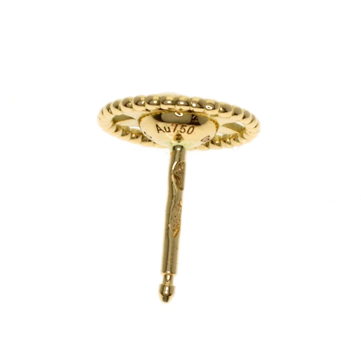 Dior Rose Des Vins Diamond Earrings 18k Yellow Gold — view 3