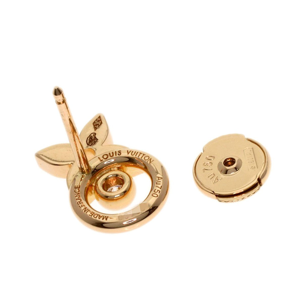 Louis Vuitton Idylle Blossom Diamond Single Earrings 18k Pink Gold — view 2