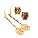 Gucci GG Running Chain Earrings 18k Pink Gold — view 2