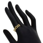 Gucci Interlocking Ring 18k Yellow Gold — view 5