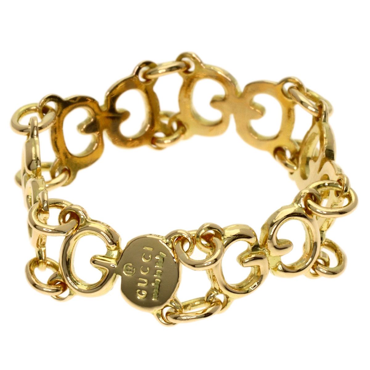 Gucci Interlocking Ring 18k Yellow Gold — view 4