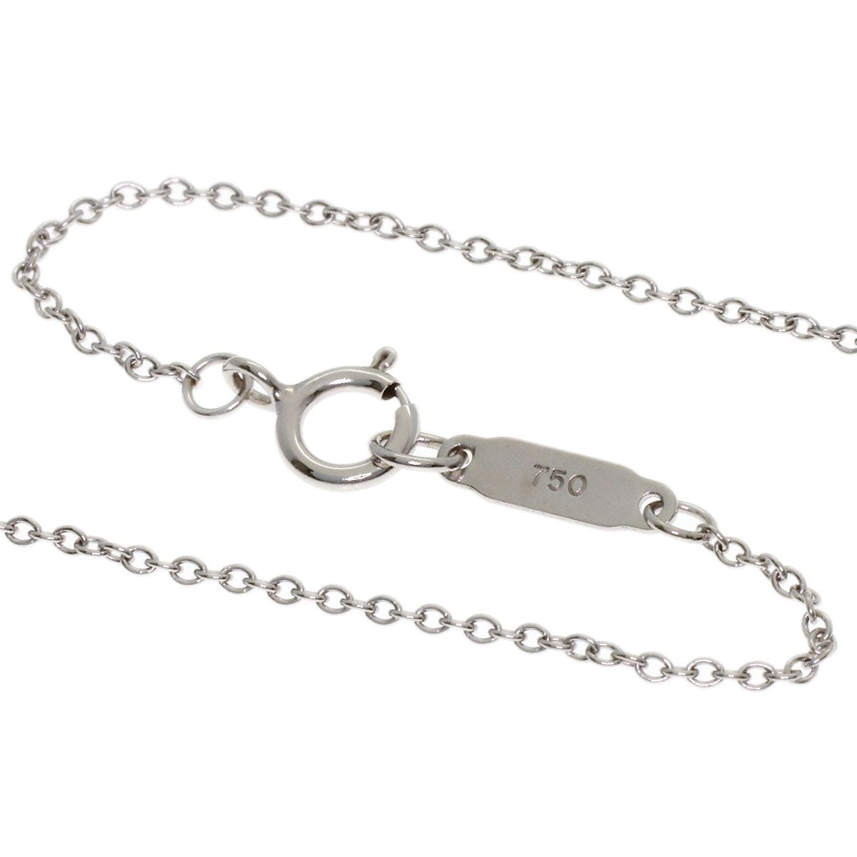 Tiffany & Co Aria Tourmaline Necklace 18k White Gold — view 3