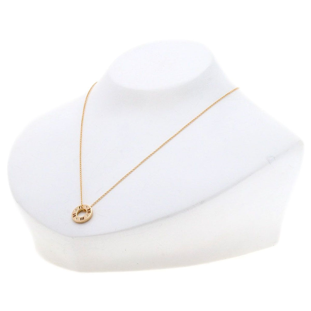 Tiffany & Co Atlas Diamond Necklace 18k Pink Gold — view 4