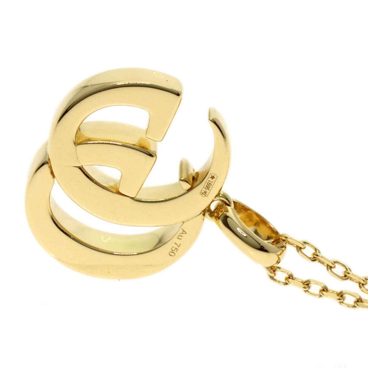 Gucci GG Running Long Necklace 18k Yellow Gold — view 5