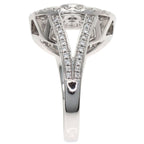 Louis Vuitton Bague Blossom GM Diamond 50 Ring 18k White Gold