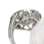 Louis Vuitton Bague Blossom GM Diamond 50 Ring 18k White Gold — view 9
