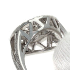 Louis Vuitton Bague Blossom GM Diamond 50 Ring 18k White Gold