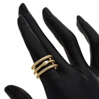 Gucci Ouroboros Diamond Ring 18k Yellow Gold — view 7