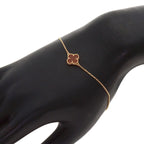 Van Cleef & Arpels Sweet Alhambra Canelian Bracelet 18k Pink Gold — view 5