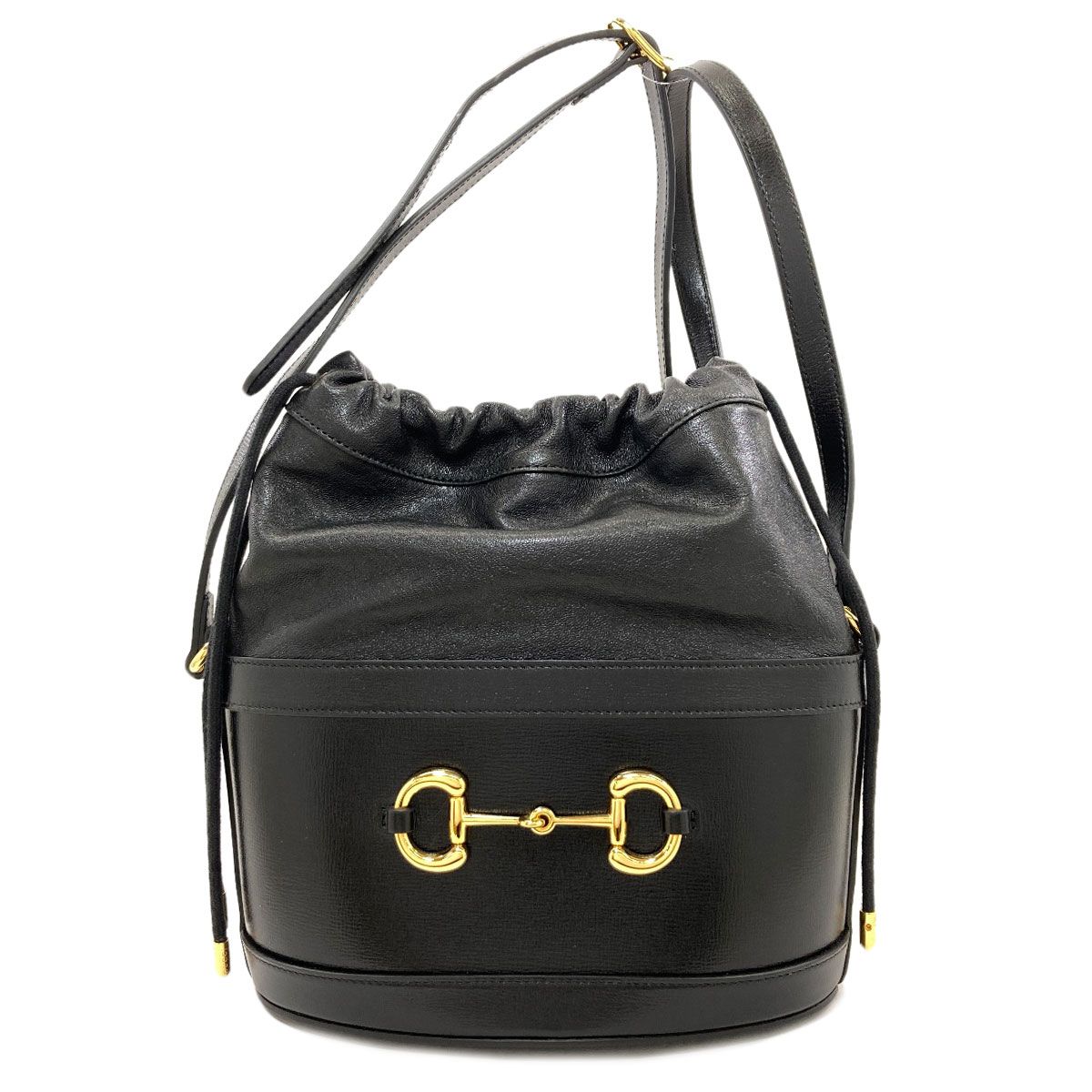 Gucci Horsebit Bucket Bag Leather