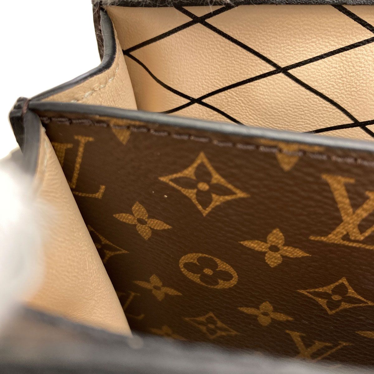 Louis Vuitton Trunk Clutch Shoulder Bag Monogram Reverse — view 7