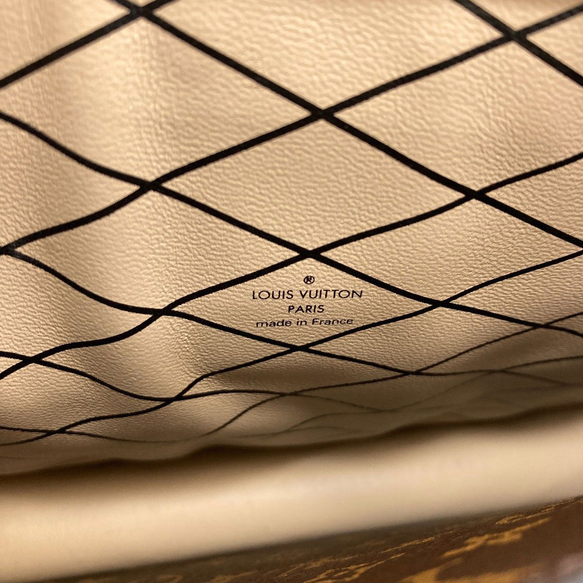 Louis Vuitton Trunk Clutch Shoulder Bag Monogram Reverse — view 6