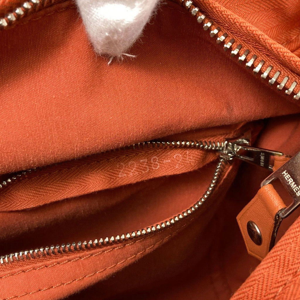 Hermes Acapulco PM Handbag Cotton Polyester — view 8