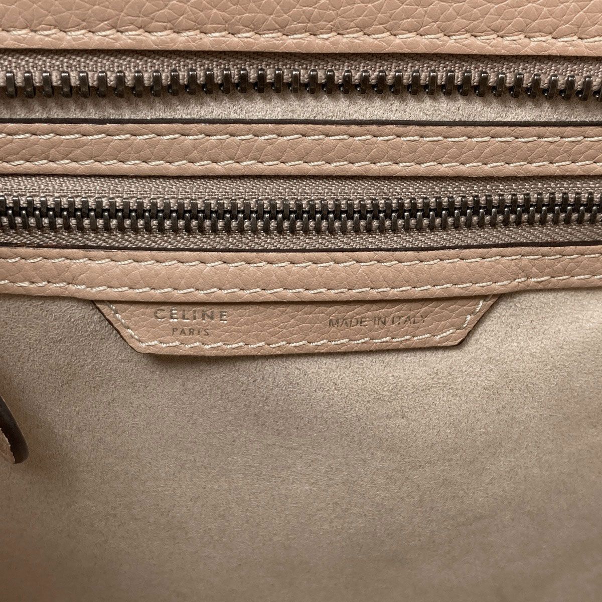 Celine Luggage Micro Tote Calf — view 6