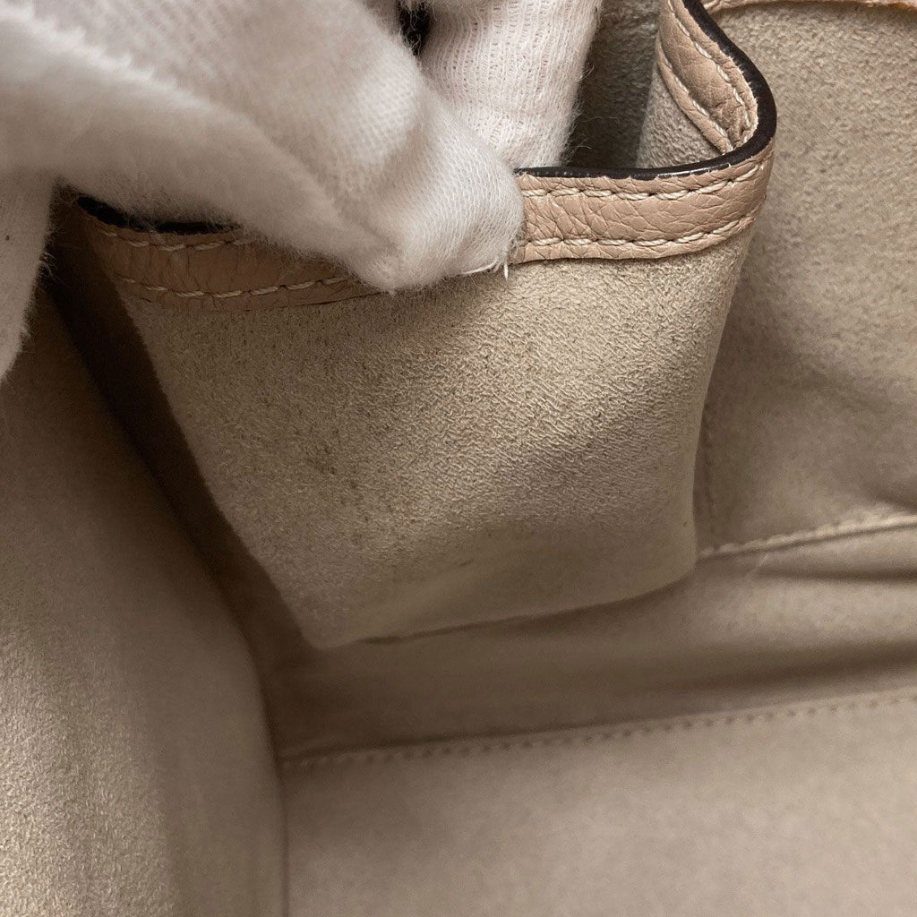 Celine Luggage Micro Tote Calf — view 9