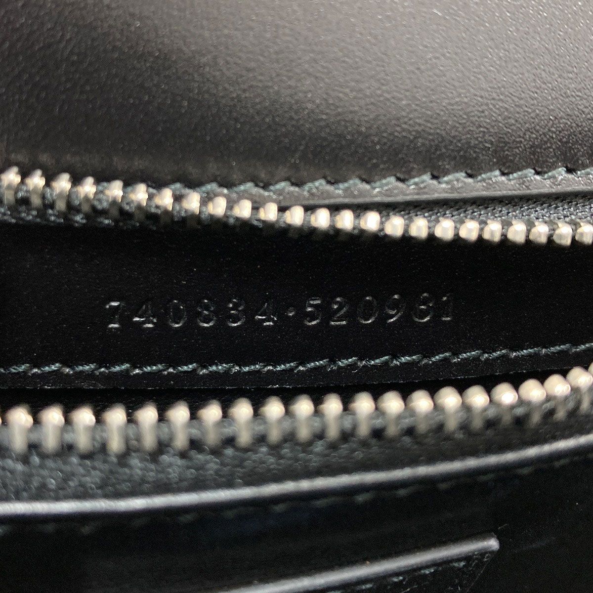 Gucci Interlocking Chain Shoulder Bag Calf — view 7