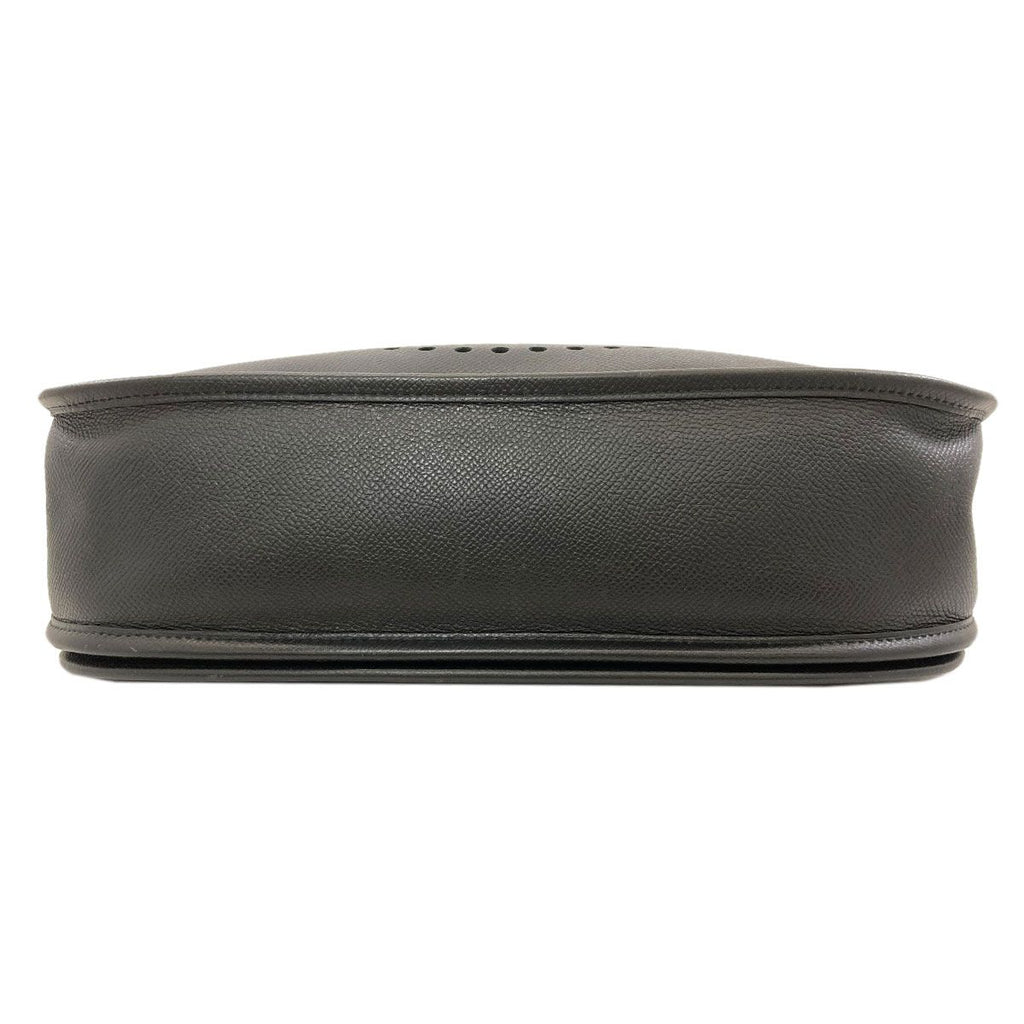 Hermes Evelyne 2 GM Silver Shoulder Bag Epsom — view 4