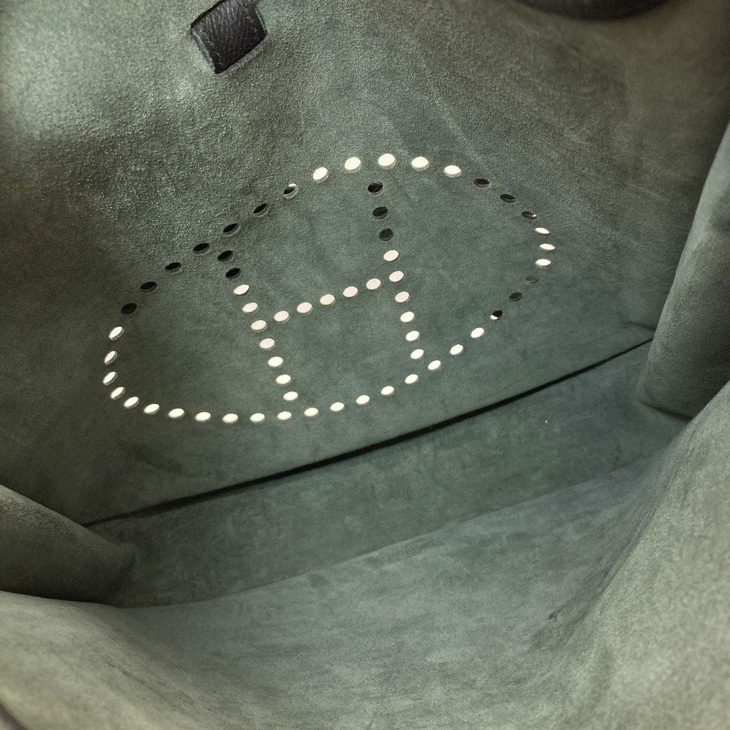 Hermes Evelyne 2 GM Silver Shoulder Bag Epsom — view 5