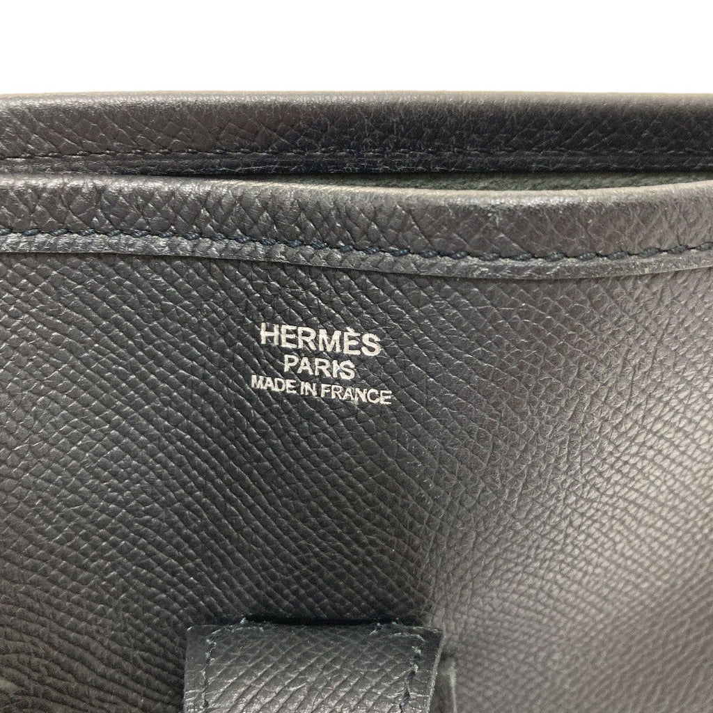Hermes Evelyne 2 GM Silver Shoulder Bag Epsom — view 6