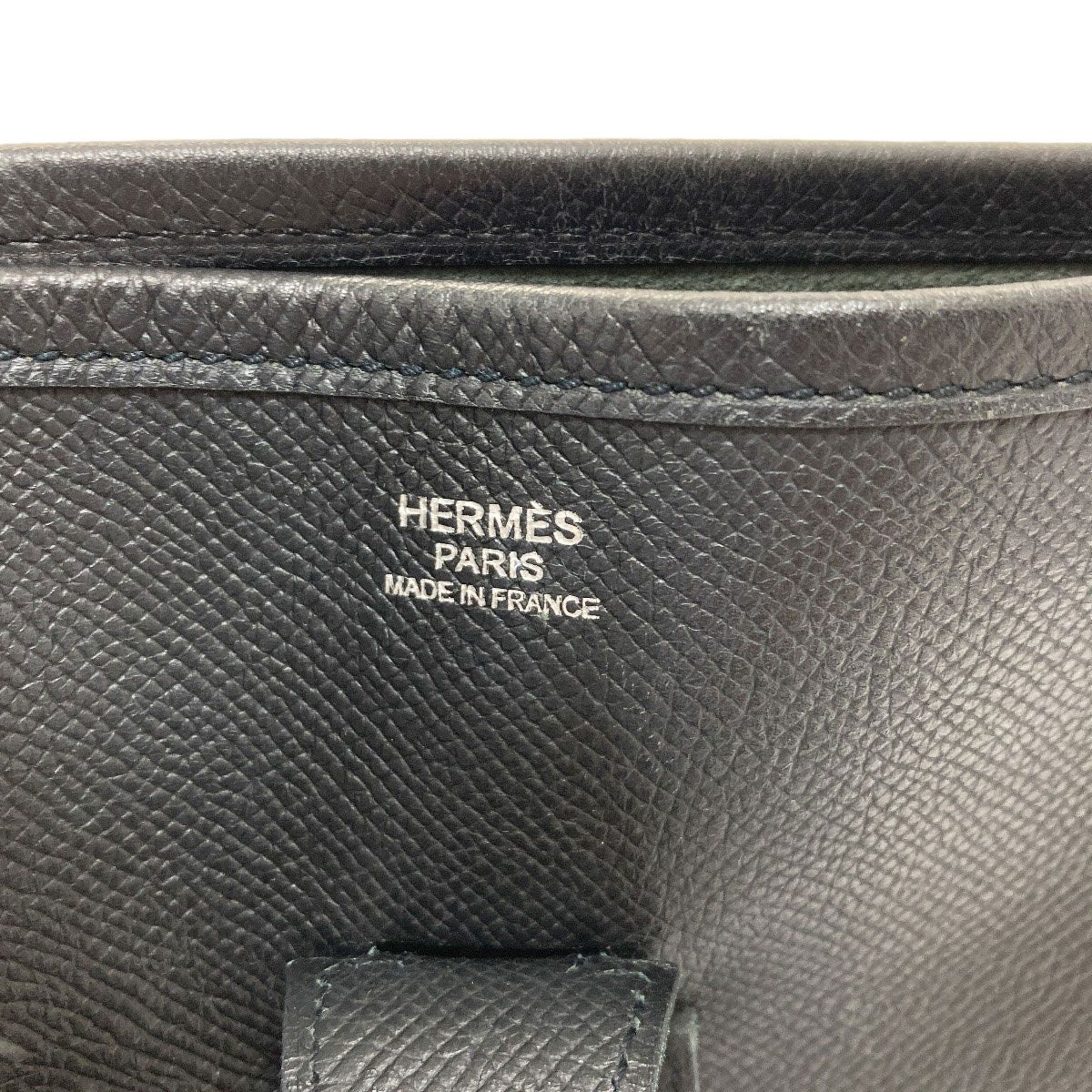 Hermes Evelyne 2 GM Silver Shoulder Bag Epsom — view 6