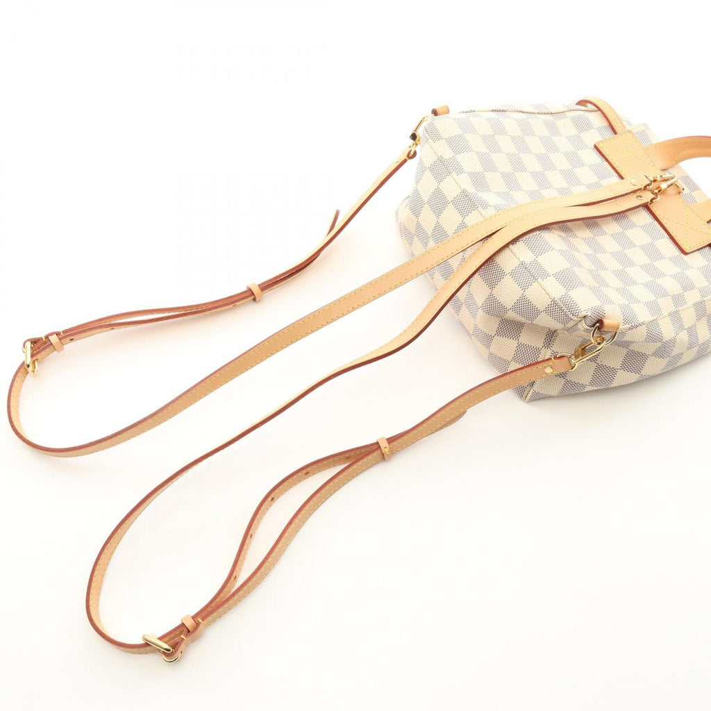 Louis Vuitton Backpack Sperone BB Damier Azur Canvas Leather — view 9