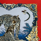 Hermes Scarf Carre 140 Dip Dye Dip Dai Jungle Love Cashmere — view 3