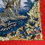 Hermes Scarf Carre 140 Dip Dye Dip Dai Jungle Love Cashmere — view 5