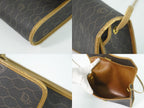Dior Honeycomb Pattern Shoulder Bag Pochette Black — view 8