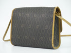 Dior Honeycomb Pattern Shoulder Bag Pochette Black — view 2