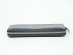 Gucci Durian Leather Zip Around Wallet Navy — view 5