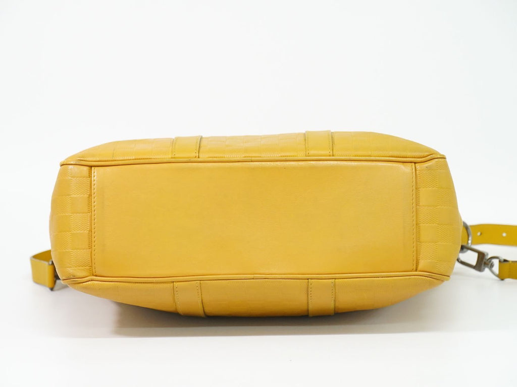 Louis Vuitton LV Neo Tadao Damier Infini 2-Way Business Bag Solar Yellow — view 3