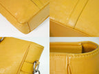 Louis Vuitton LV Neo Tadao Damier Infini 2-Way Business Bag Solar Yellow — view 7