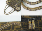Fendi Bmix Zucca Tote Canvas Brown — view 6