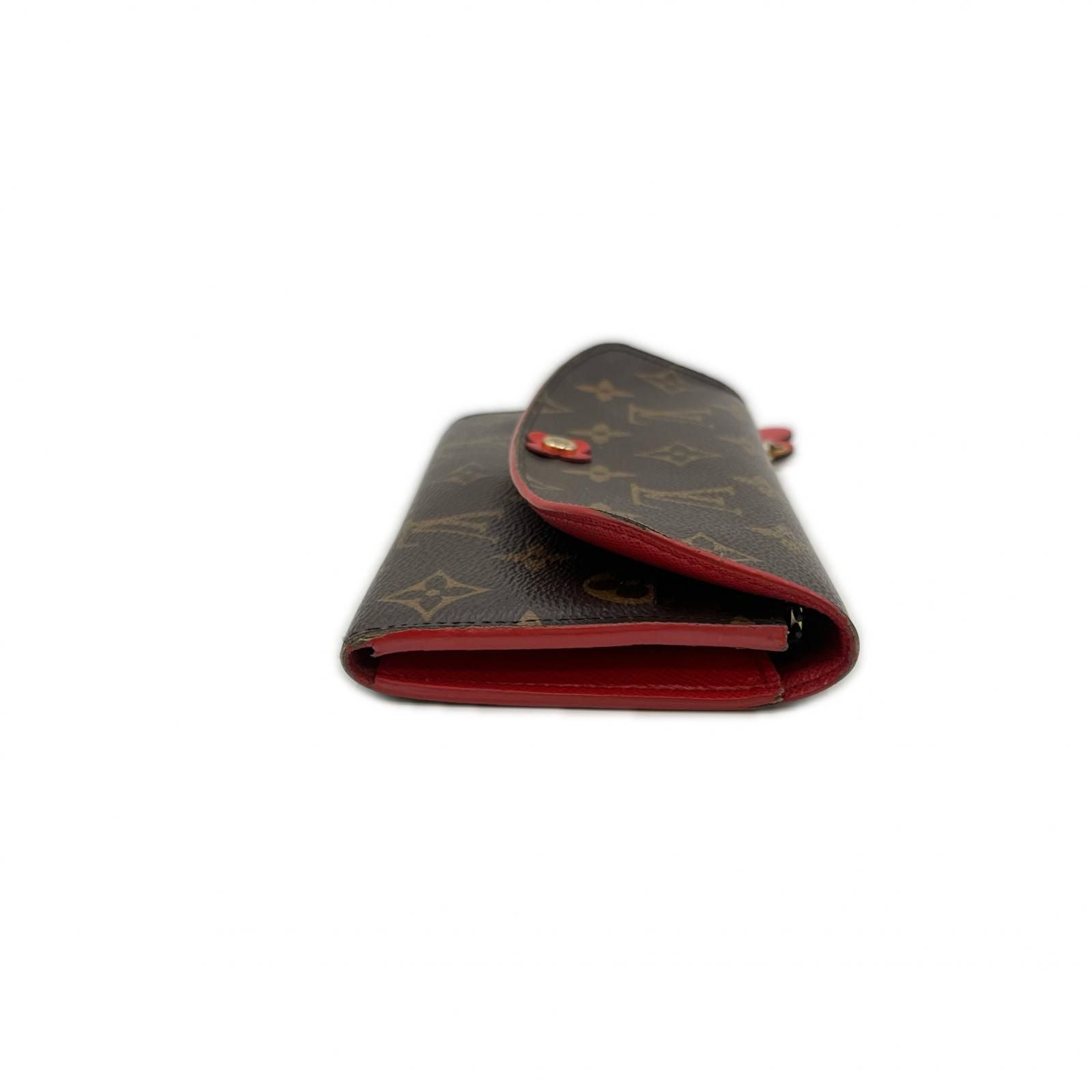 Louis Vuitton Wallet Monogram Portefeuille Emili Poppy — view 4