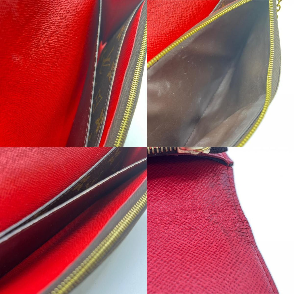 Louis Vuitton Wallet Monogram Portefeuille Emili Poppy — view 9