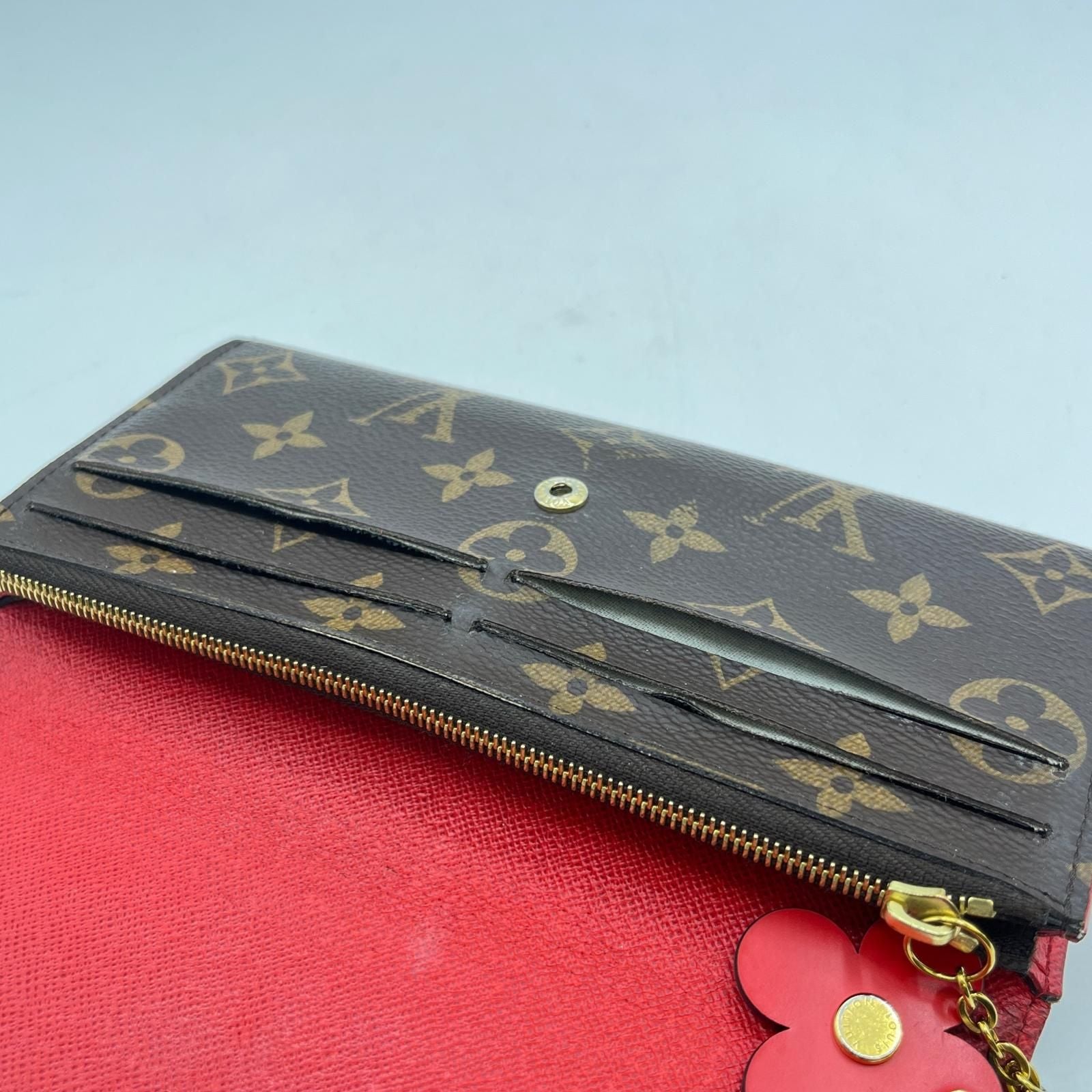 Louis Vuitton Wallet Monogram Portefeuille Emili Poppy — view 7
