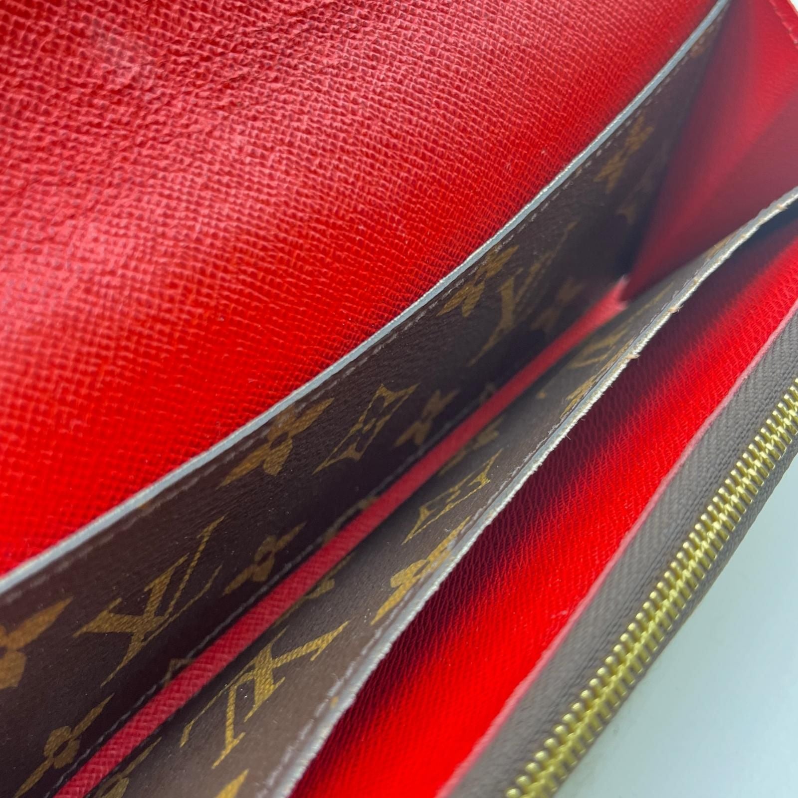 Louis Vuitton Wallet Monogram Portefeuille Emili Poppy — view 8