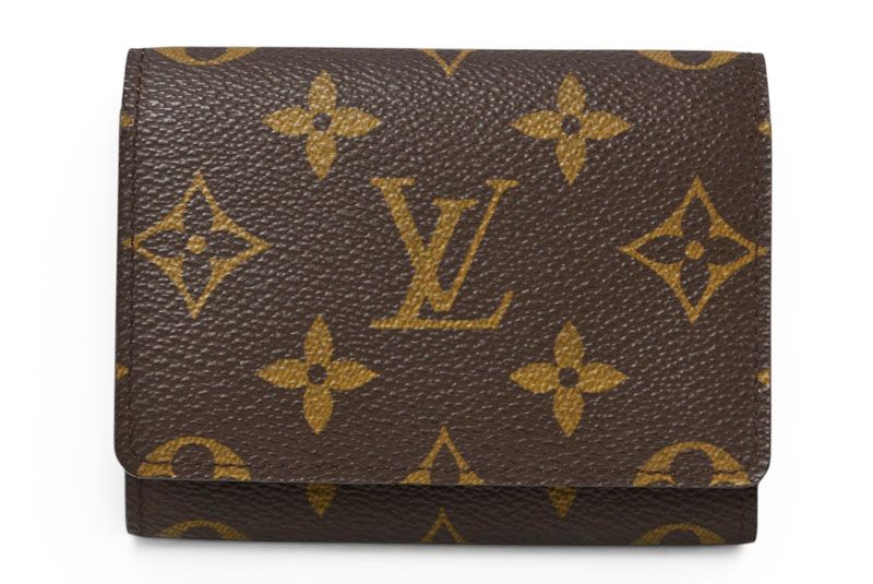 Louis Vuitton Business Card Holder Case Monogram