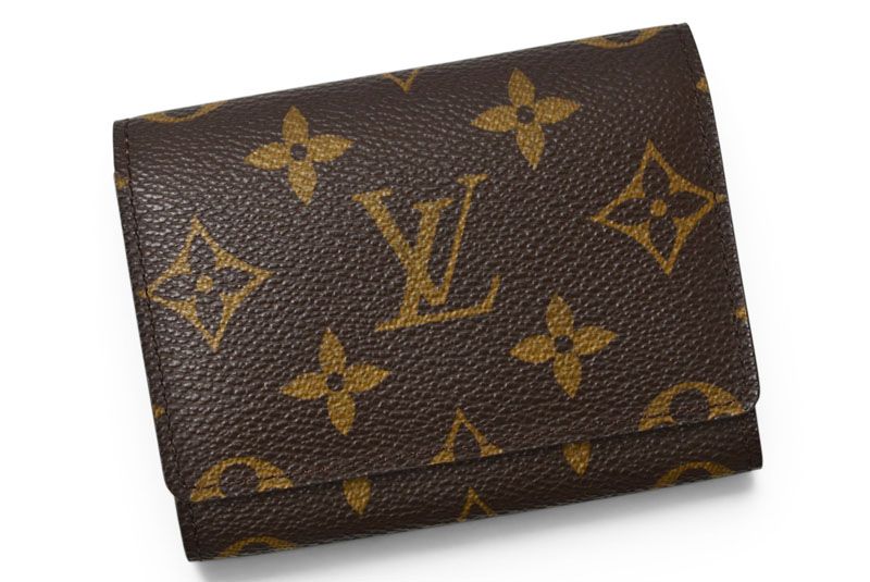 Louis Vuitton Business Card Holder Case Monogram — view 2