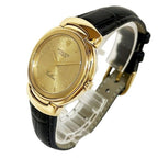 Rolex Cellini Quartz 18k Yellow Gold Computer Dial Watch — view 2
