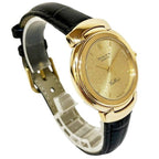 Rolex Cellini Quartz 18k Yellow Gold Computer Dial Watch — view 3