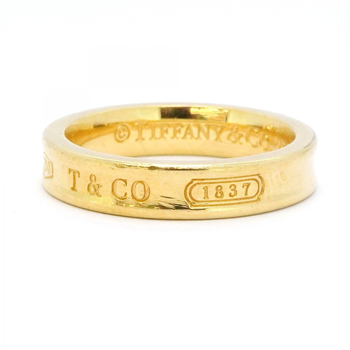 Tiffany & Co Ring Narrow 18k Yellow Gold — view 6