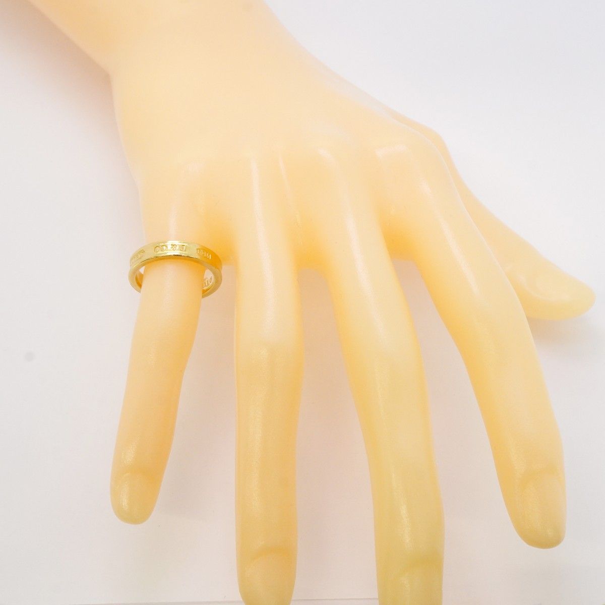 Tiffany & Co Ring Narrow 18k Yellow Gold — view 8