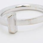 Tiffany & Co Ring T One 18k White Gold — view 7